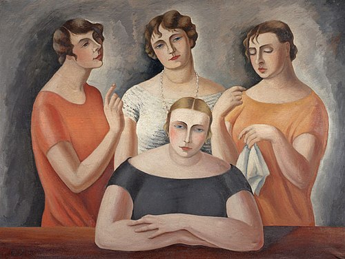 Three Sisters, 1930, Božena Jelínková-Jirásková