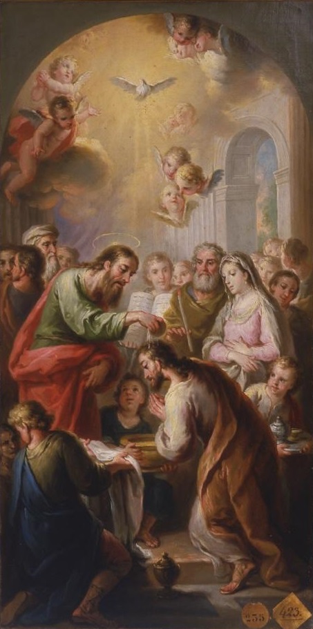 Apóstol bautizando, 1750, José Vergara