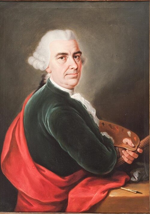 Self-portrait, 1775, José Vergara