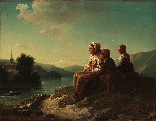 Kyrkrodd, Dalarna, 1854, Bengt Nordenberg