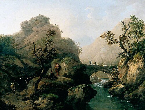 Alpine Scene, 1803, Benjamin, the younger Barker