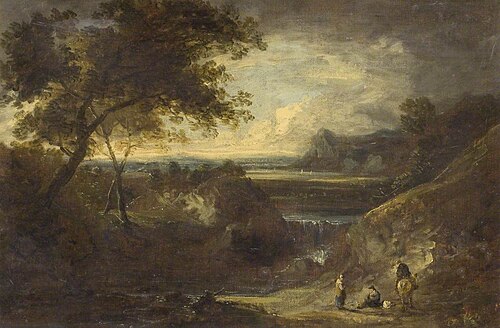 Landscape with Figures, , Benjamin, the younger Barker