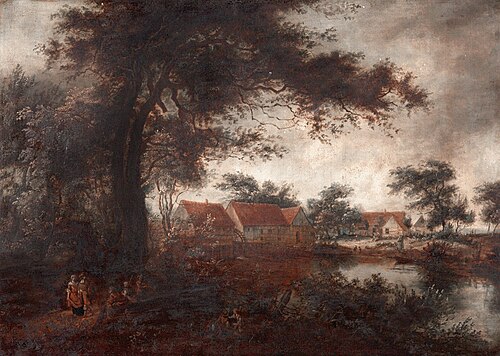 Landscape with a Watermill, , Benjamin, the younger Barker