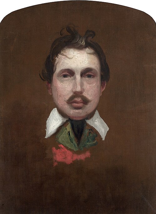 Self-portrait, 1825, Benjamin, the younger Barker