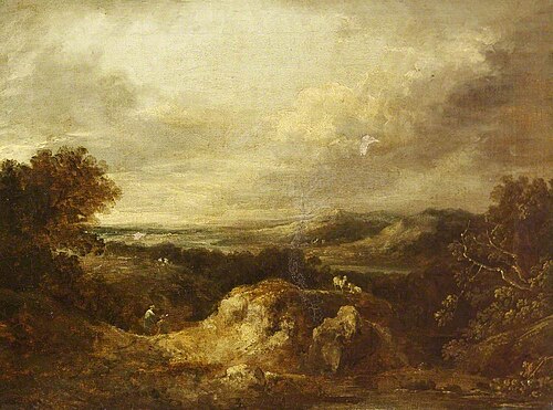 Landscape with Quarries, 1817, Benjamin, the younger Barker