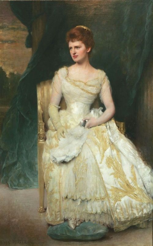 Emily Thorn Vanderbilt Sloane, 1888, Benjamin Curtis Porter
