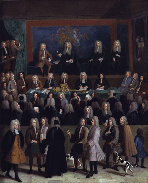 The Court of Chancery during the reign of George I, 1725, Benjamin Ferrers