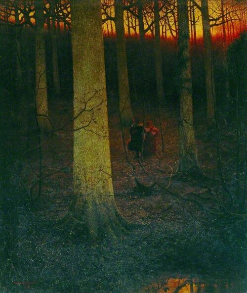 The Babes in the Wood, 1898, Benjamin Haughton