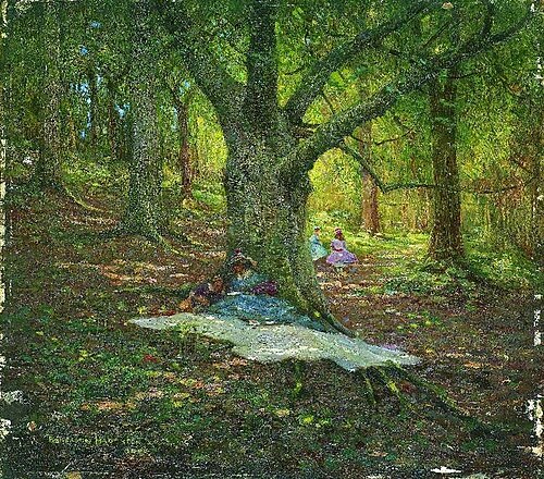 A Summer Shade, 1900, Benjamin Haughton