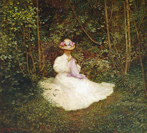 A Summer Morning, 1902, Benjamin Haughton