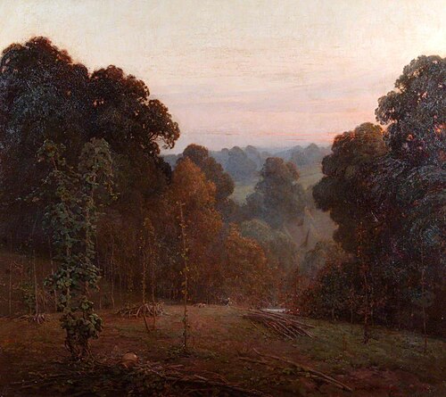 Autumn, Weald of Kent, 1904, Benjamin Haughton