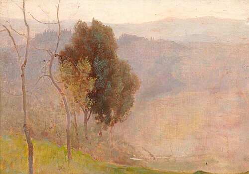 Study for 'City of Dreams', 1906, Benjamin Haughton