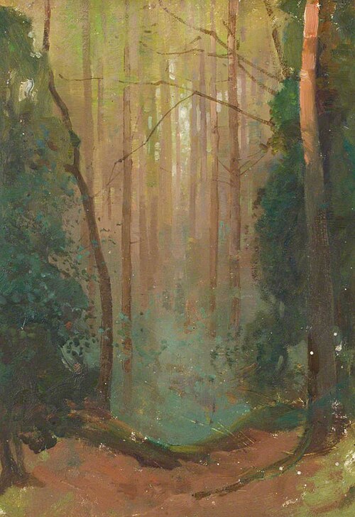 Woodland, 1912, Benjamin Haughton