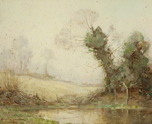 The Pool, East Downs, 1902, Benjamin Haughton