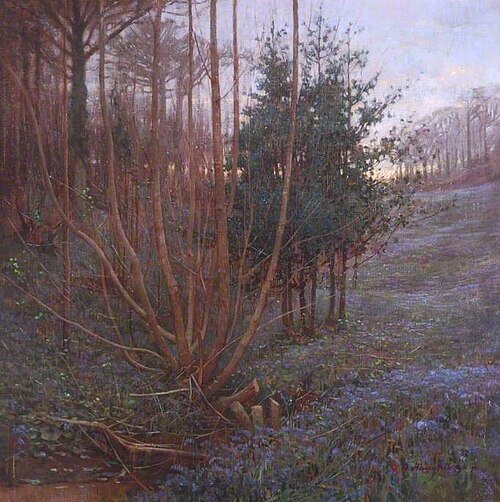 Wild Hyacinths, 1900, Benjamin Haughton