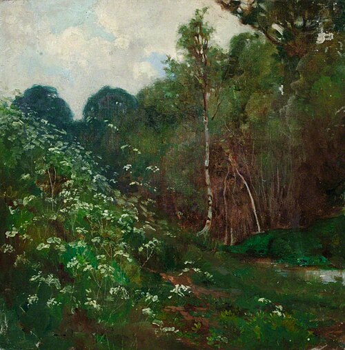 Woodland View with Stream, , Benjamin Haughton