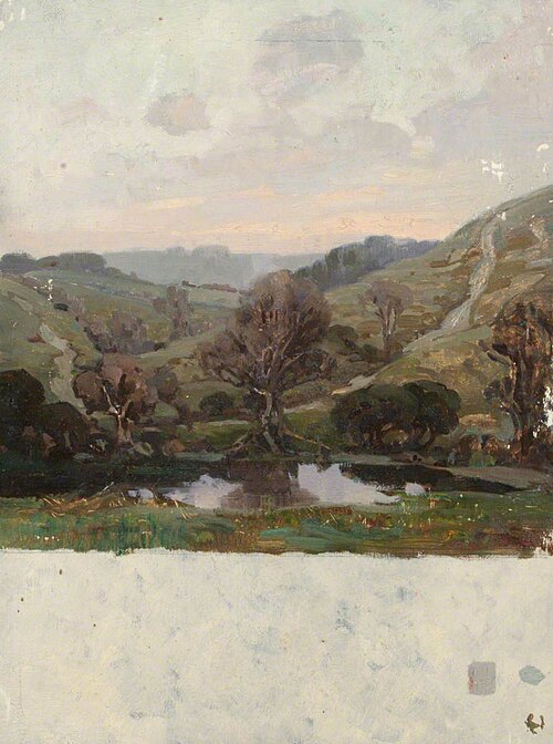 Moorland Pond, , Benjamin Haughton