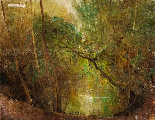 Sketch for 'Woodland Waters', , Benjamin Haughton