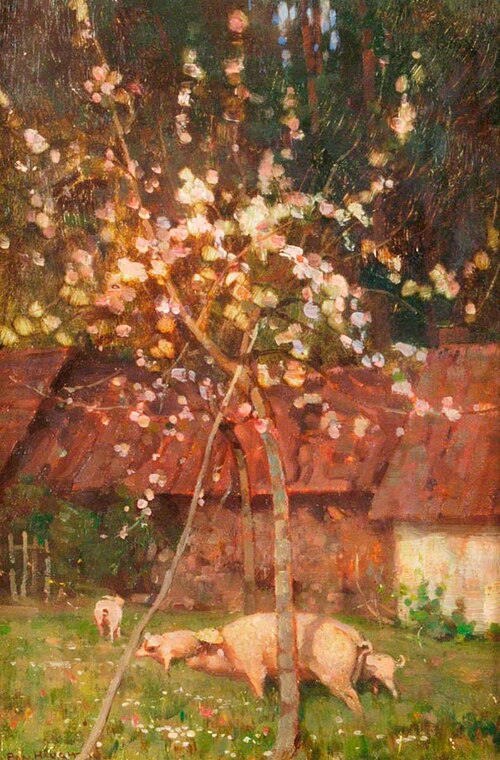 Orchard Sketch, , Benjamin Haughton