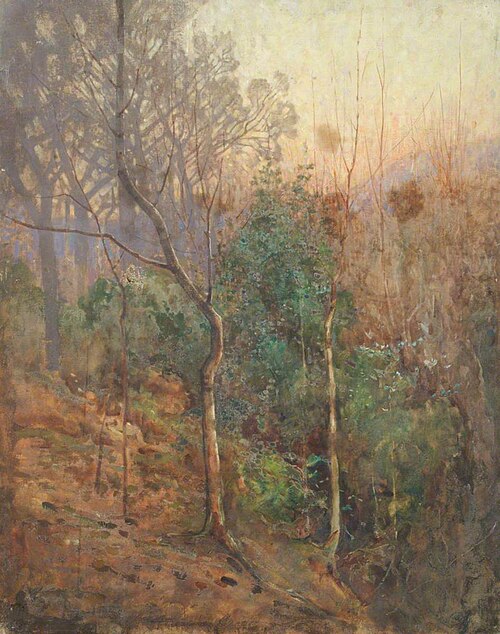 Autumnal Woodland Scene, , Benjamin Haughton