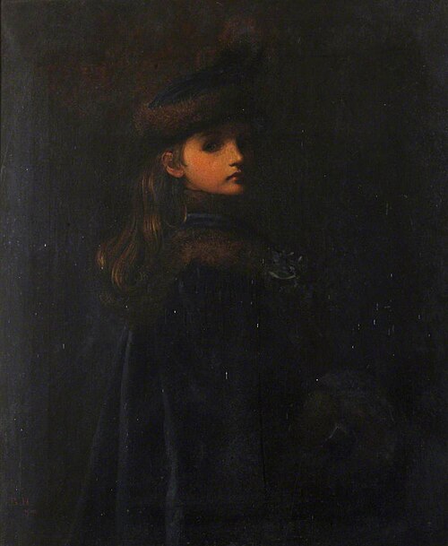 Betty Haughton as a Child, , Benjamin Haughton