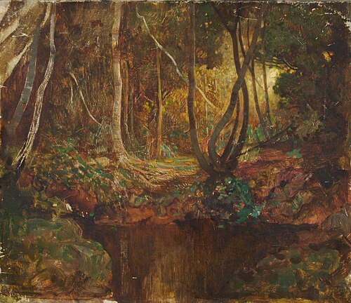 Pond Deep within Wood, , Benjamin Haughton