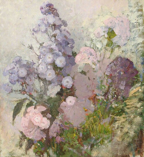 Flowers Growing in Rocks, , Benjamin Haughton