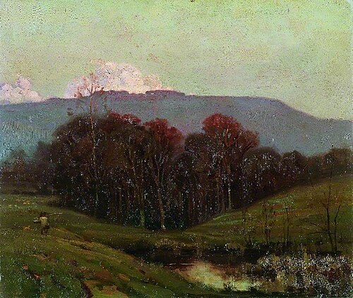 Hush of Evening, 1900, Benjamin Haughton