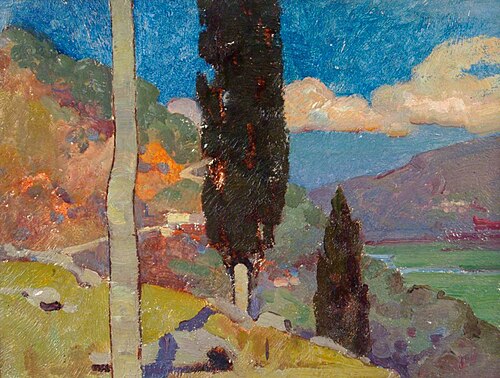 View in Liguria, Bay of La Spezia, , Benjamin Haughton