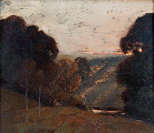 Vista between Trees, , Benjamin Haughton