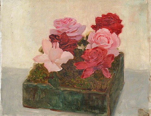 Pot of Roses, , Benjamin Haughton