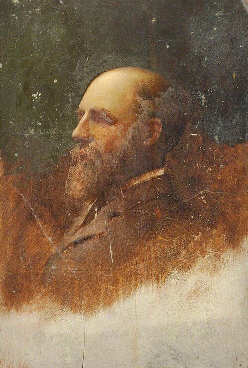 Man's Head, , Benjamin Haughton