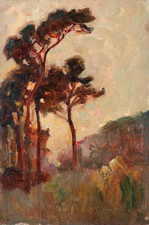 Italianate Landscape, , Benjamin Haughton