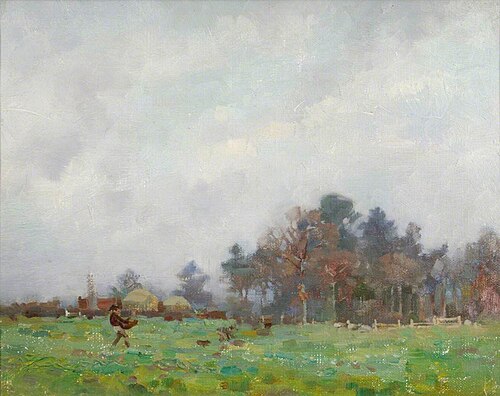Field and Trees, , Benjamin Haughton