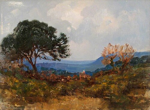 Italian Landscape, , Benjamin Haughton