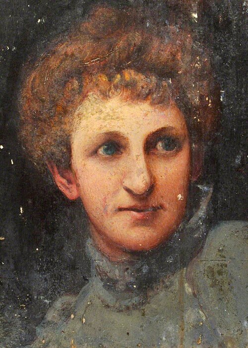 Woman's Head, , Benjamin Haughton