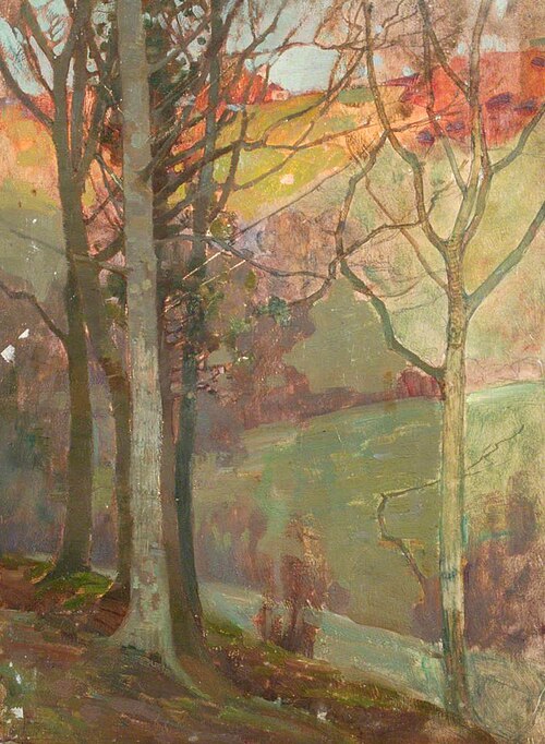 Trees in a Garden, , Benjamin Haughton