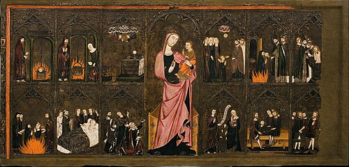 Altar frontal of the Corpus Christi, 1340, Guillem Seguer