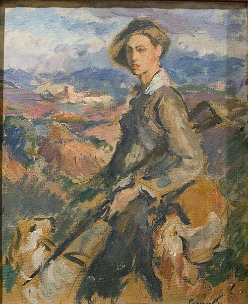 Young Hunter (sketch), 1922, Ricard Canals