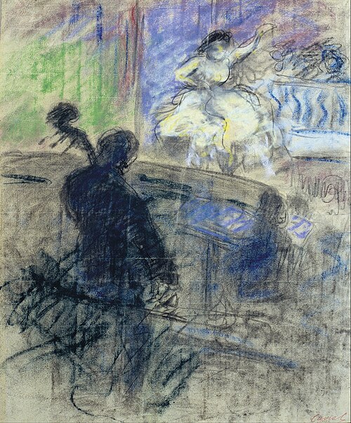 Music Hall Interior, 1897, Ricard Canals
