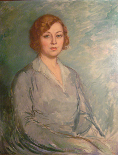 Retrat de Victòria González Somón, 1931, Ricard Canals