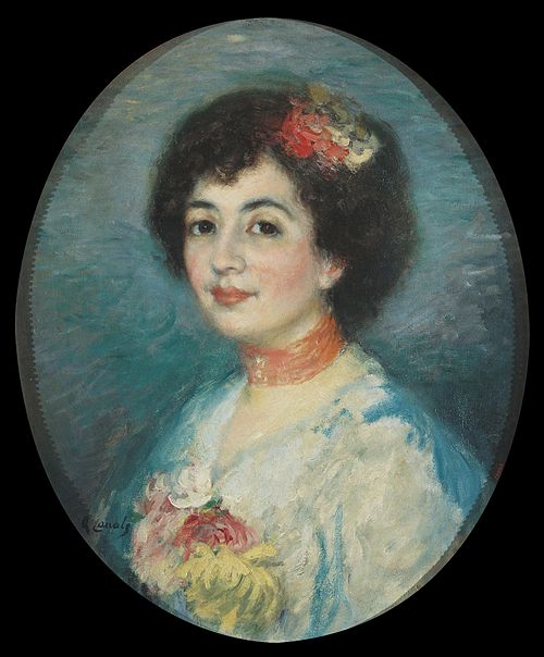 Portrait of Rosa Amouroux, 1903, Ricard Canals
