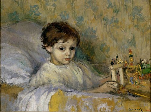 Sick Child, 1903, Ricard Canals