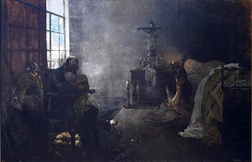 Huérfanos, 1890, Fernando Cabrera Cantó