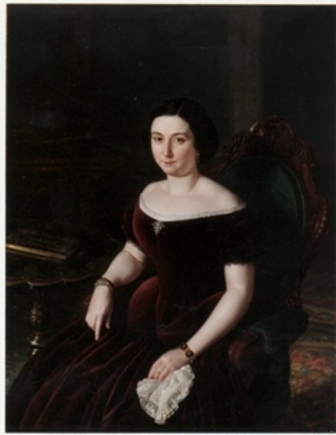 Retrat de dona (Espalter), 1856, Joaquim Espalter Rull