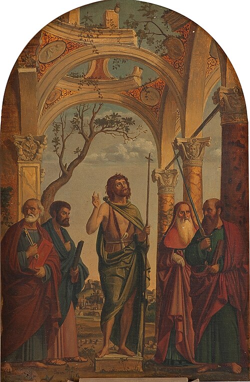 San Juan Bautista y santos, 1840, Joaquín Espalter y Rull