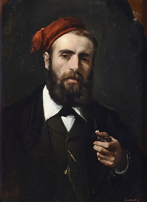El pintor Miguel Jadraque, 1864, Lorenzo Casanova Ruiz