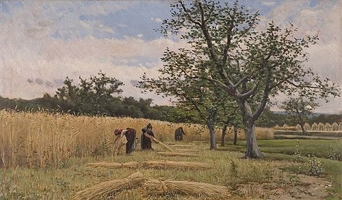 La sega, 1881, Joaquim Vayreda i Vila