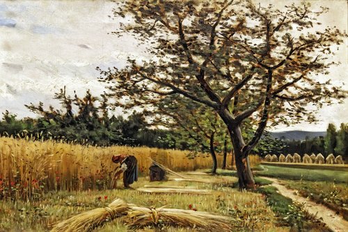 La récolte, 1881, Joaquim Vayreda i Vila