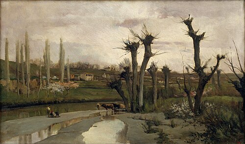 The Beginning of Spring, 1877, Joaquim Vayreda i Vila